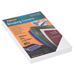 RAYSON Couvertures De Reliure Thermique, A4, Capacité 15 Feuilles, 2 Mm Blanc Paquet 25 Pour Accueil Ecole Bureau Documents 1070965181