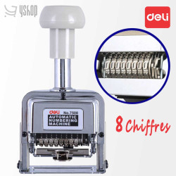 Numéroteur 8 Chiffres Deli